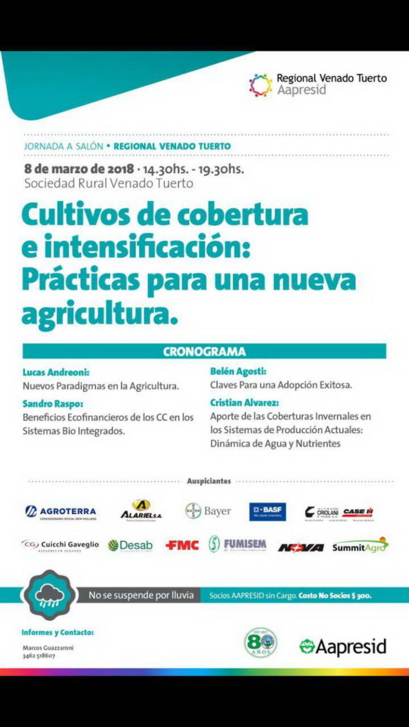 Jornada «Prácticas para una nueva agricultura»