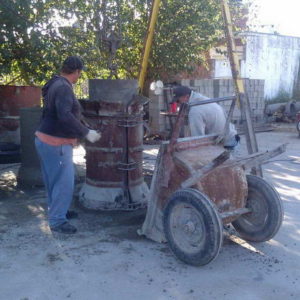 Fabricación de tubos en planta de pavimento Fabricación de tubos en planta de pavimento