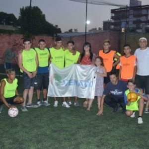 Más de 40 jóvenes participaron del Torneo de Fútbol Tenis