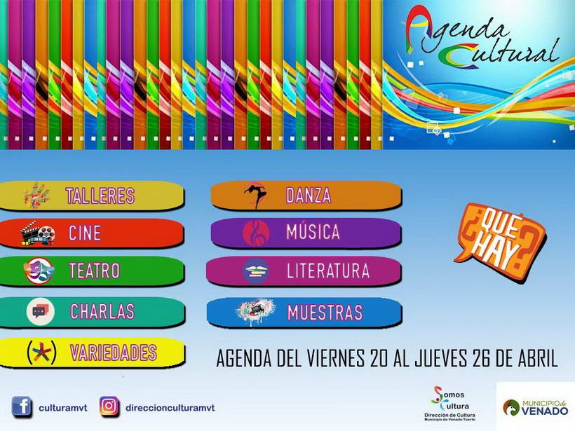 Agenda cultural del fin de semana