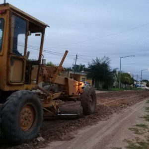 Obra de pavimento en barrio San José Obrero Obra de pavimento en barrio San José Obrero