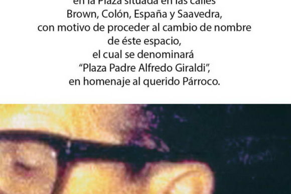 Inauguración plaza “Padre Alfredo Giraldi”