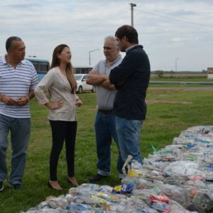 Bonadeo recorrió con ediles oficialistas la planta de tratamiento de residuos