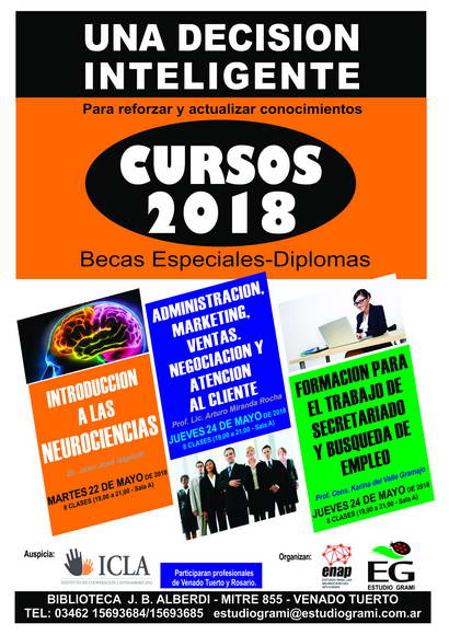 Inicio de cursos en Biblioteca Alberdi