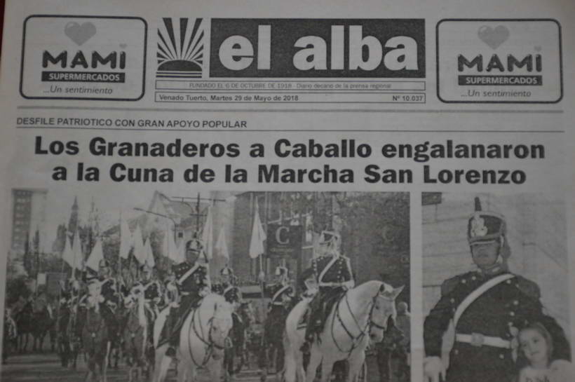 Merecido reconocimiento a diario El Alba