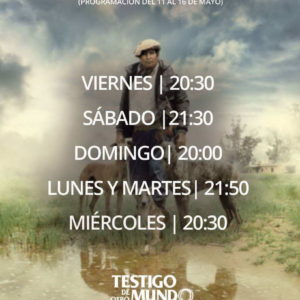 Estreno del documental “Testigo de otro Mundo”, sobre un hecho ocurrido en Venado Estreno del documental “Testigo de otro Mundo”, sobre un hecho ocurrido en Venado