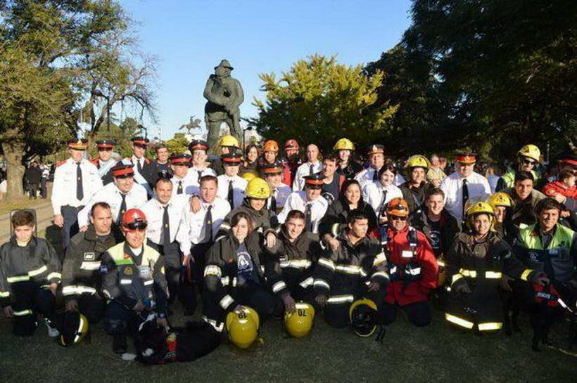Actividad por el Día del Bombero Voluntario