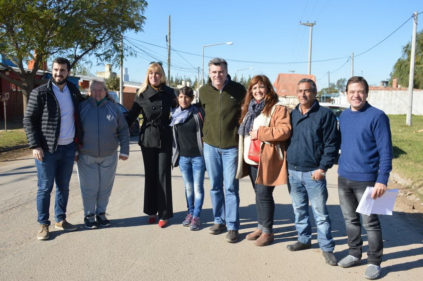 El intendente anunció ampliación de redes de gas para barrios Santa Fe e Iturbide
