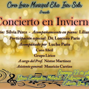 Concierto en invierno del coro “Elsa Inés Solís”