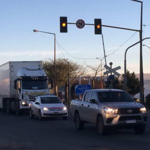 Advierten sobre zona semaforizada de ruta 8
