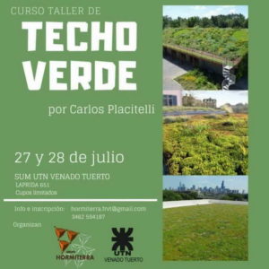 La UTN dictará un curso taller sobre techos verdes La UTN dictará un curso taller sobre techos verdes
