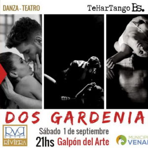 Única función de “Dos Gardenias” en el Galpón del Arte Única función de “Dos Gardenias” en el Galpón del Arte
