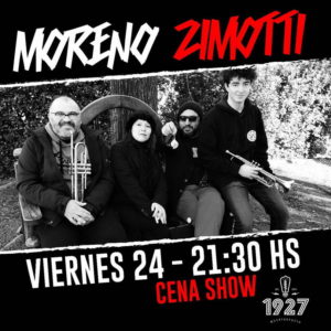 Moreno-Zimotti se presentan en el Multiespacio 1927 Moreno-Zimotti se presentan en el Multiespacio 1927