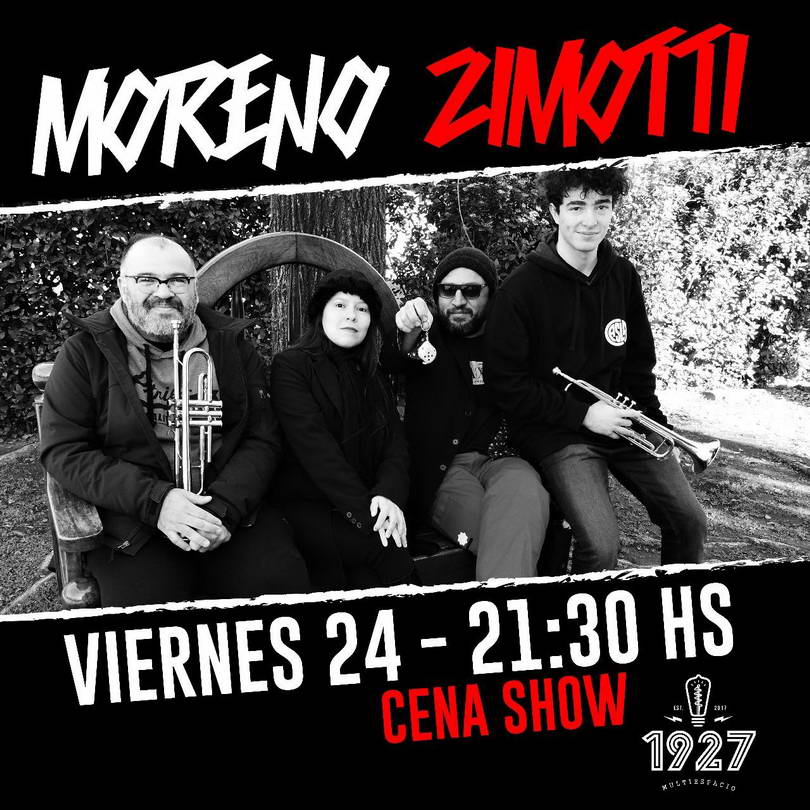 Moreno-Zimotti se presentan en el Multiespacio 1927
