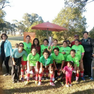 Buena participación del equipo municipal de fútbol femenino