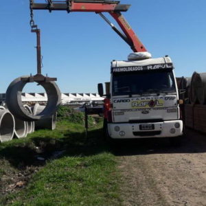Recepción de tubos para obra de Quintana y Monteagudo Recepción de tubos para obra de Quintana y Monteagudo