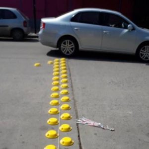 Colocaron reductores en Av. Casey