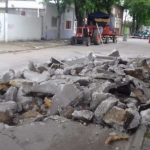 Demolición de bache en Centro I Demolición de bache en Centro I