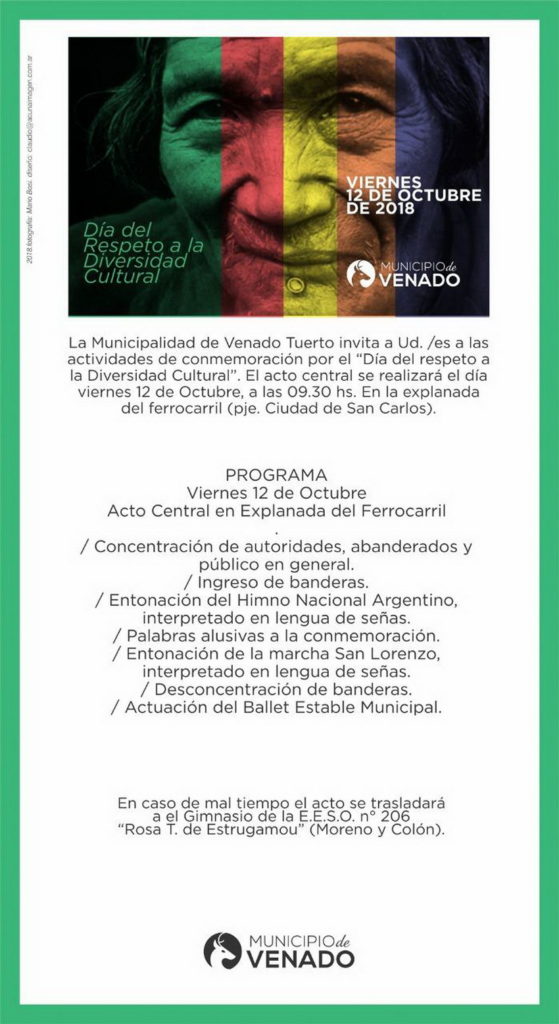 Acto por el Día del Respeto a la Diversidad Cultural