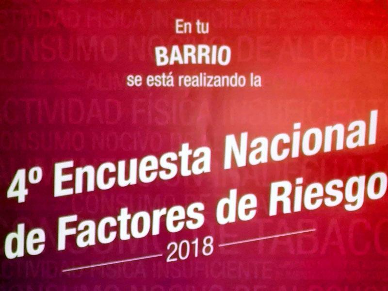 Seleccionaron domicilios en venado para encuesta nacional de factores de riesgo Seleccionaron domicilios en venado para encuesta nacional de factores de riesgo