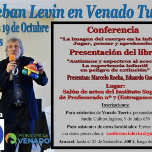 Conferencia y presentación de libro de Esteban Levin Conferencia y presentación de libro de Esteban Levin