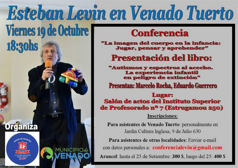 Conferencia y presentación de libro de Esteban Levin Conferencia y presentación de libro de Esteban Levin