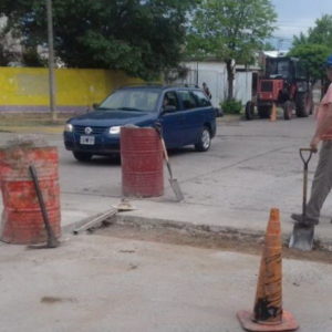 Trabajos de bacheo en Zona Centro Trabajos de bacheo en Zona Centro