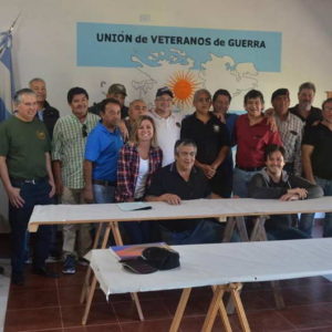 Emotivo encuentro de Veteranos de Malvinas tras 36 años Emotivo encuentro de Veteranos de Malvinas tras 36 años