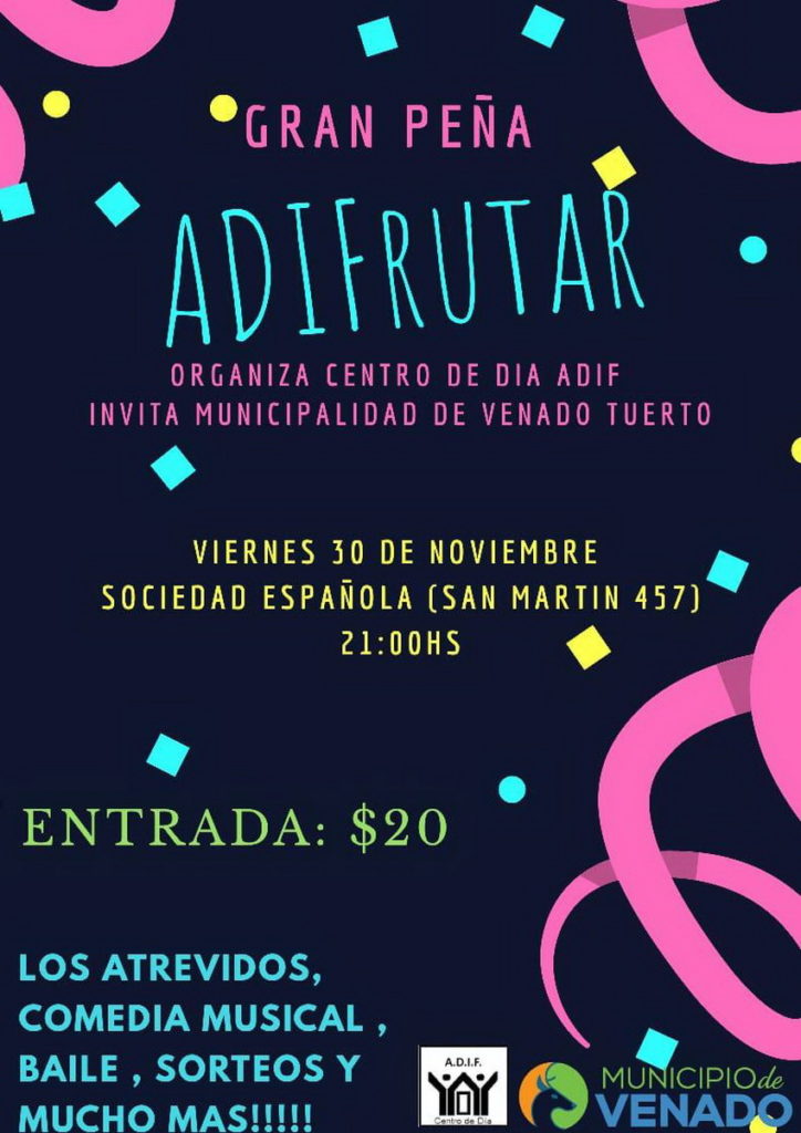 Quinta Edición de la gran peña «Adifrutar»