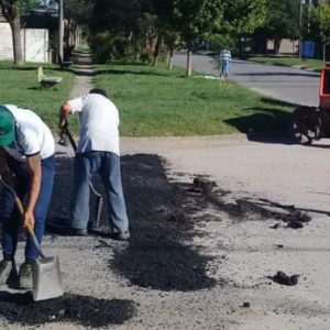 Bacheo en barrio Ciudad Nueva Bacheo en barrio Ciudad Nueva