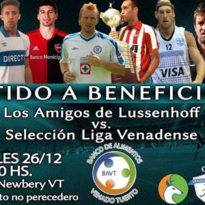 “Los amigos de Lussenhoff” enfrentarán a seleccionado de la liga en partido solidario “Los amigos de Lussenhoff” enfrentarán a seleccionado de la liga en partido solidario
