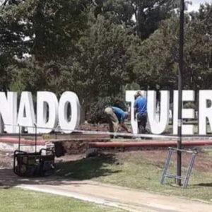 Continúa el plan de embellecimiento de plaza San Martín y su entorno