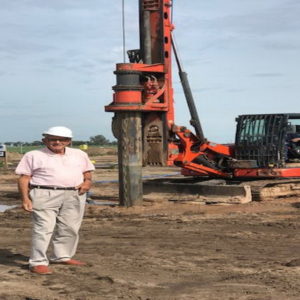 Está en plena ejecución la obra de ingeniería civil en la Planta de Biogás