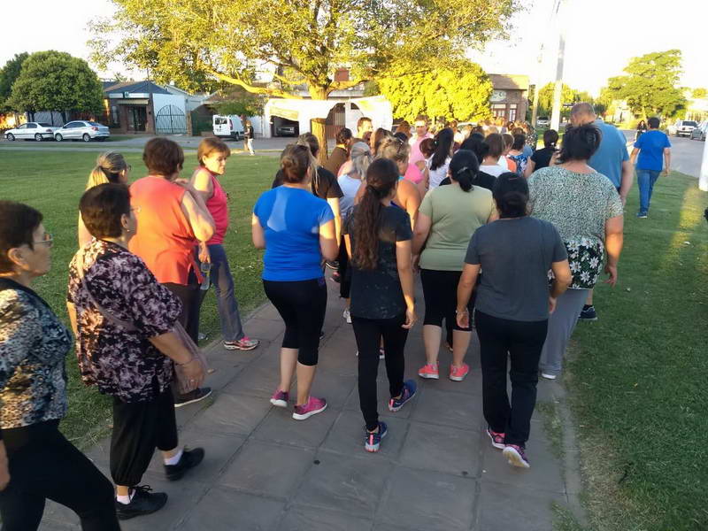 Gran participación en el programa municipal “Caminatas Saludables”