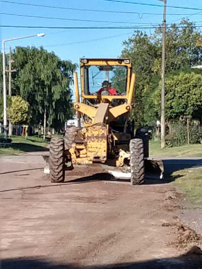 Perfilado de calles en recorrido del TUP