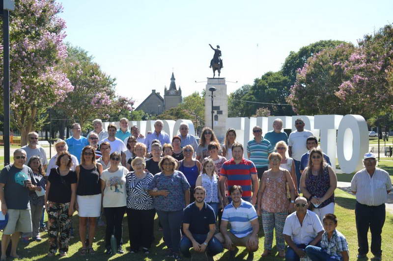 Vecinalistas recorrieron junto al intendente algunas obras del municipio