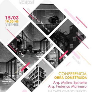 Destacados profesionales disertarán en el Colegio de Arquitectos D3 Destacados profesionales disertarán en el Colegio de Arquitectos D3