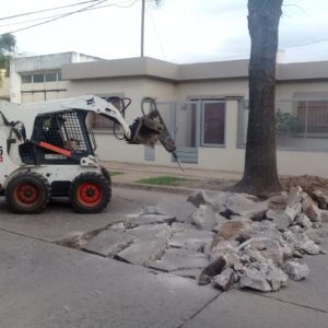 Demolición de bache en Centro I