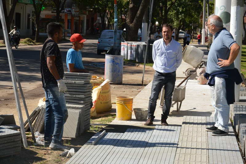 Presentaron la intervención en la plaza “Padre Alfredo Giraldi”