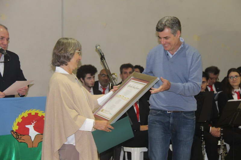 La ciudad celebró el 135º aniversario de su fundación y nominó a Rut Bruera de Covernton ciudadana notable