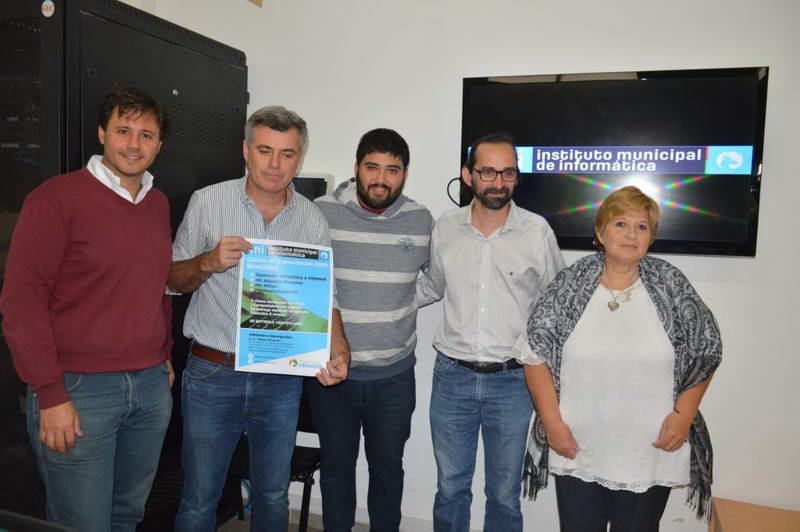 El intendente inauguró el Instituto Municipal de Informática