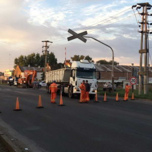 Desvíos dentro de la ciudad por corte en Ruta 8