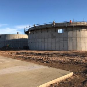 Notorio avance de obras en la planta de generación de Seeds Energy