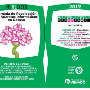 Jornadas de recolección de residuos electrónicos