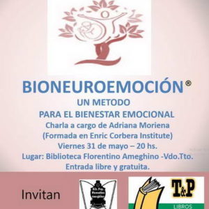 Charla sobre “Bioneuroemoción, un método para el bienestar emocional” Charla sobre “Bioneuroemoción, un método para el bienestar emocional”