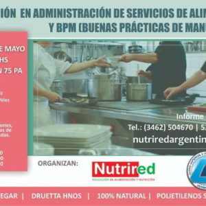 Capacitación en Administración de Servicios de Alimentación y BPM Capacitación en Administración de Servicios de Alimentación y BPM