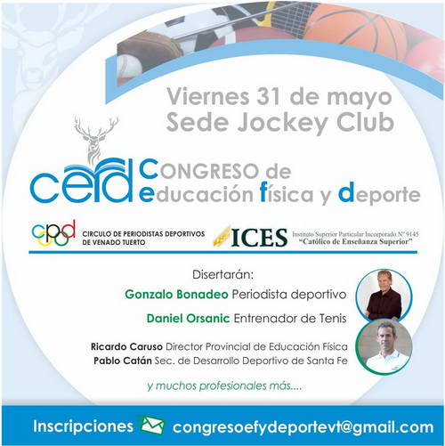 Primer Congreso de Educación Física y Deporte en Venado Tuerto
