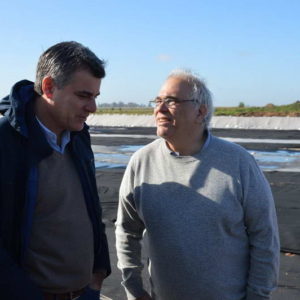 Reunión del Consorcio Regional GIRSU 5j y recorrida por la planta de tratamiento de residuos