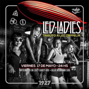 Llega a Venado Led Ladies, la banda que tributa a Led Zeppelin Llega a Venado Led Ladies, la banda que tributa a Led Zeppelin