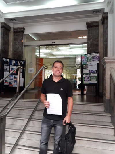 Gestiones de Rada en Capital Federal para destrabar la situación de los caños del gasoducto